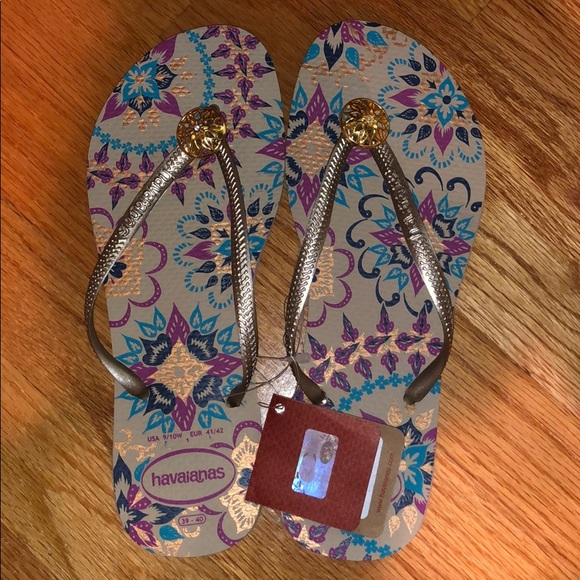 Havaianas Shoes - Floral Havaianas Flip Flops